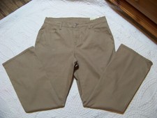 Women's Faded Glory Khaki Boot Cut Jeans - 16W - New with Tags