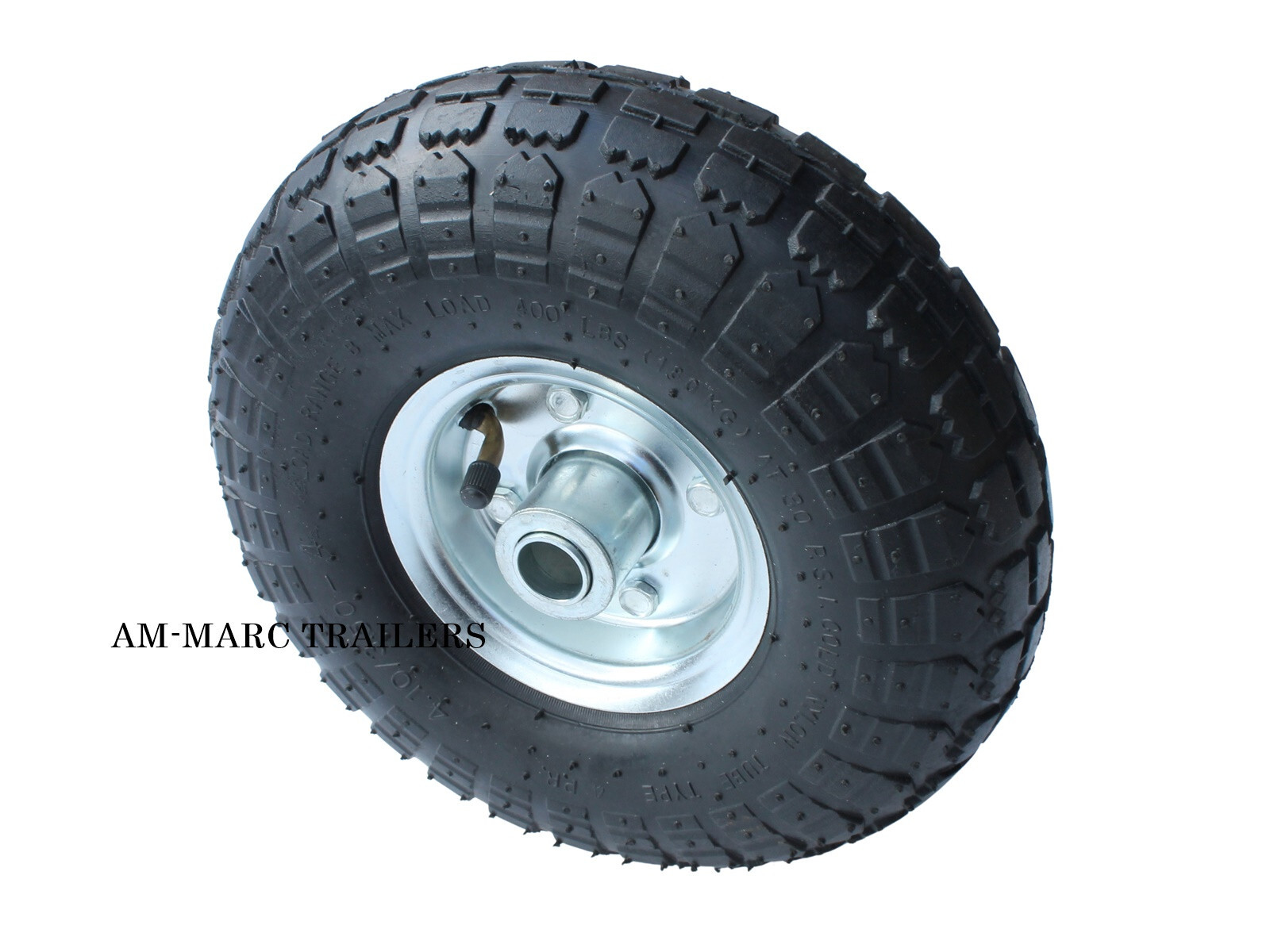 Pneumatic Heavy Duty Replacement Jockey Wheel for Trailer Caravan Boat