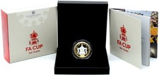 £2 Coin Silver Proof Piedfort 2022 FA Cup Winners Royal Mint BOX AUT