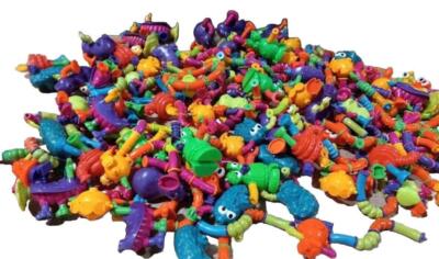 Vintage 1996 McDonalds Toys HUGE  Lot Nickelodeon Tangle Twist Assortment