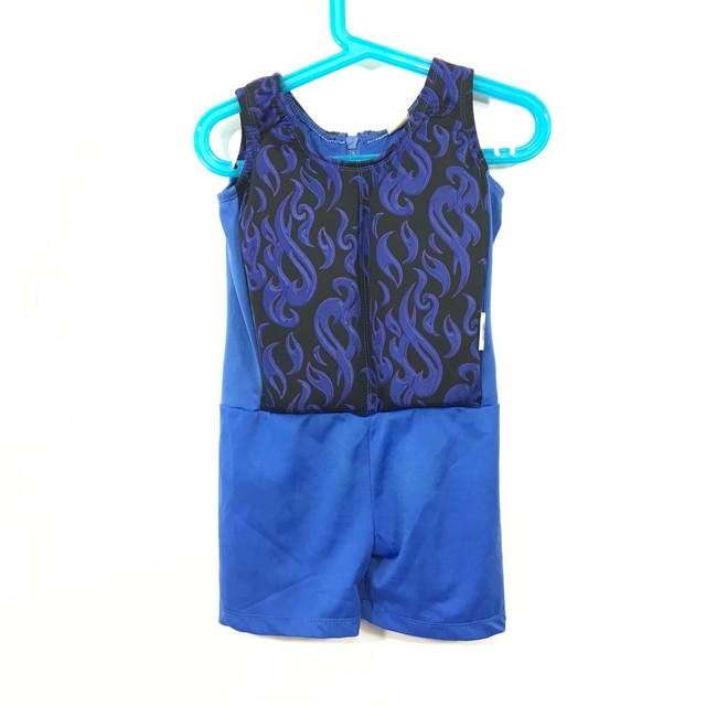 Float Wear Toddler Boy Float Swimsuit Zipper Back Blue Size XS (24 y