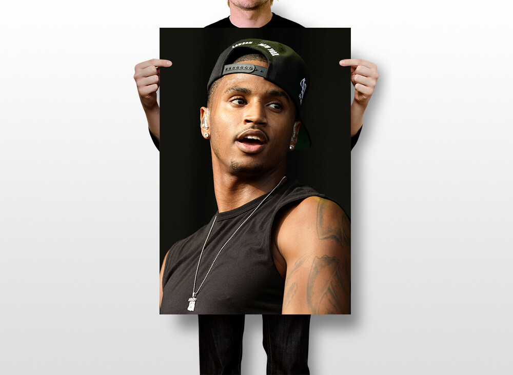 Songz Neverson Rapper Hip Hop Singer Art Wall Indoor Room Outdoor