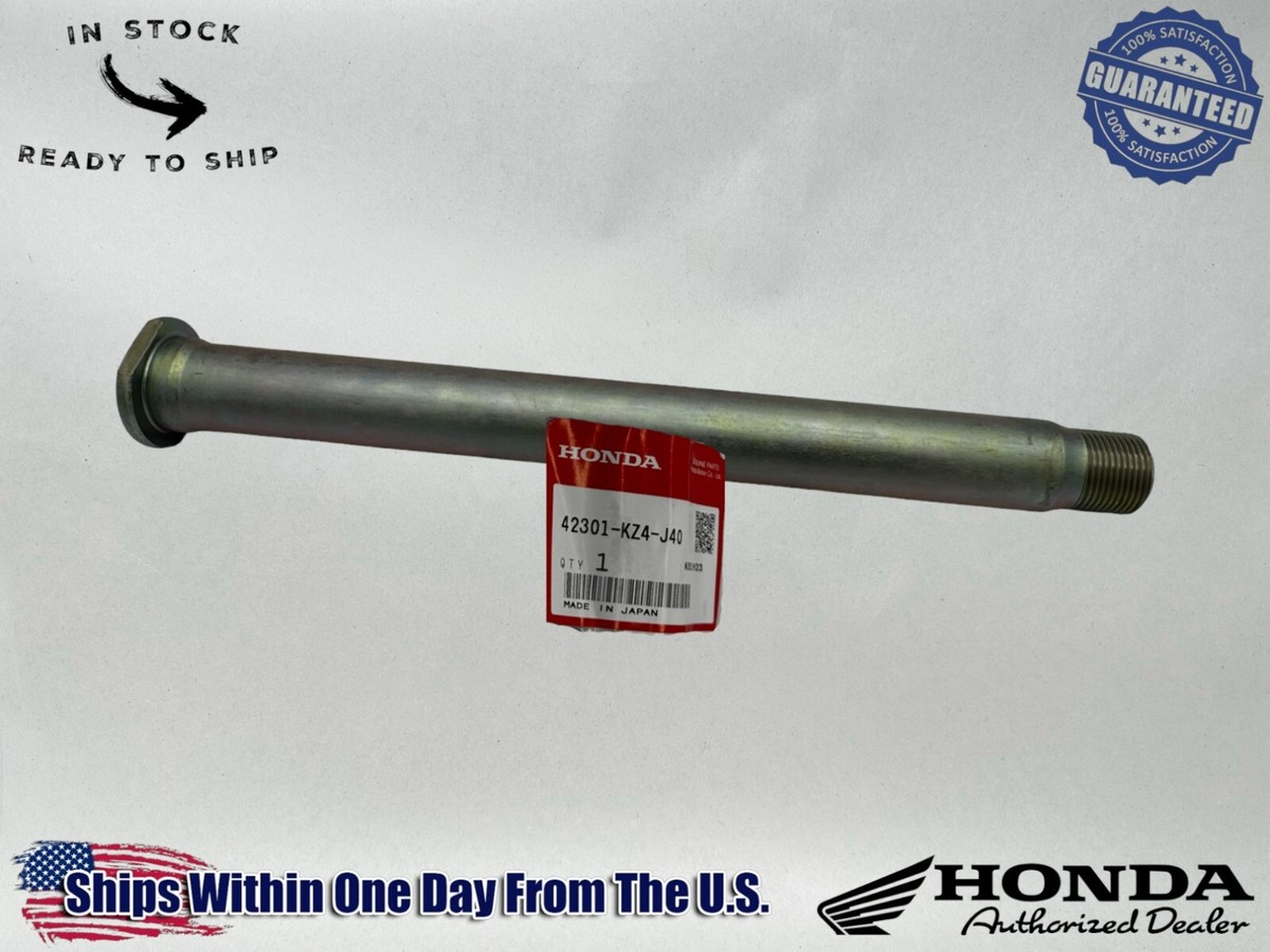 Honda Genuine OEM Rear Wheel Axle Hub Shaft CR CRF 125-450 - 42301