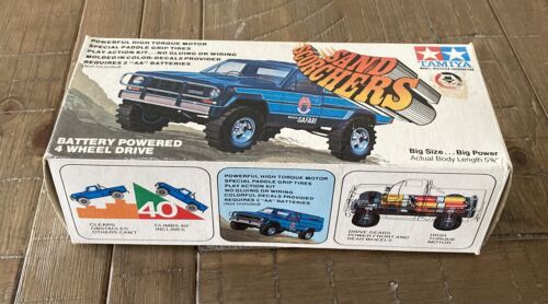 Tamiya Sand Scorchers Nissan Safari 4 Wheel Drive Kit Sealed Contents Complete - Picture 4 of 12