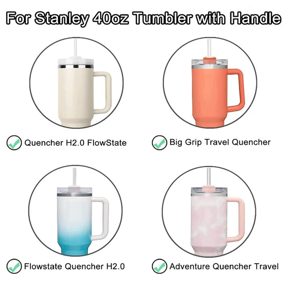 Tumbler Lid for 40 Oz Stanley Cup,Replacement 40 Oz Tumbler Lid Replace Cup Cove