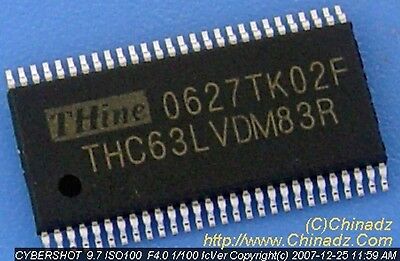 15pcs THINE TSSOP,85MHz 24bit Color LVDS Chip Set THC63LVDM83A