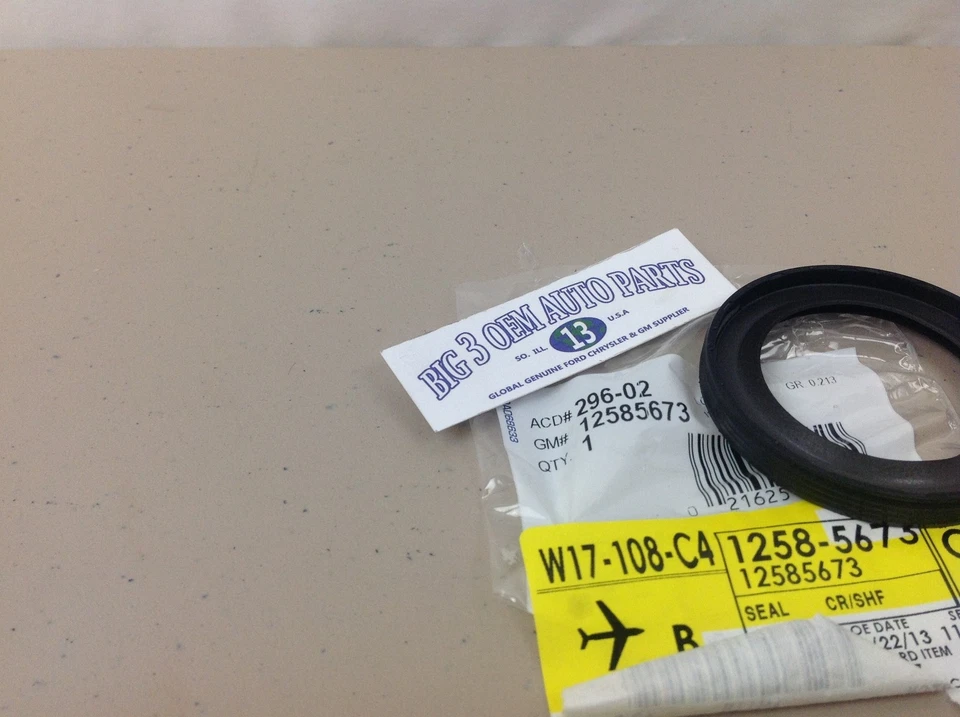 Chevrolet Pontiac Buick Oldsmobile GMC Cadillac Crankshaft OIL SEAL OEM 12585673 - Image 4 of 4