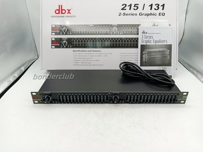 dbx 215 Graphic Equalizer Professional Products Tested Rack Mount 15 NEW