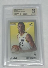 2024-25 Panini Instant Studio Cody Williams /275 Beckett 10 BGS 10 Pristine RC