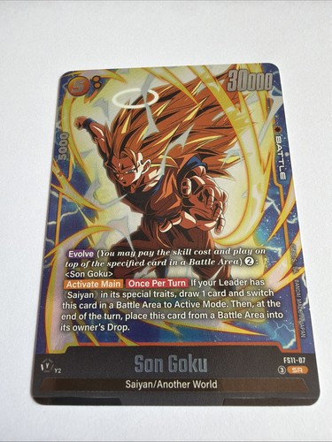 Son Goku [Gold] FS11-07 Dragon Ball Fusion World Starter Deck: Phase of Evolution card