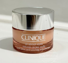 New Clinique All About Eyes Reduces Circles, Puffs Eye Cream Full Sz 0.5oz/15ml