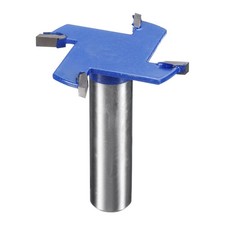 T Slot Cutter Rabbet Router Bit 1/2" Shank 1-25/32" x 1/8" 4 Wing Carbide