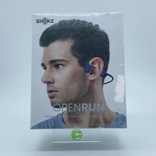 New Shokz OpenRun Bone Conduction Sport Headphones Blue S803