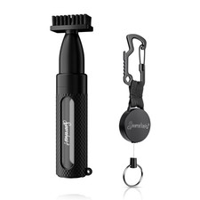 Pro 3rd Gen Golf Club Spray Cleaner Brush w/ Leak-Proof Water Bottle & Telescopi