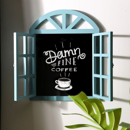 Wood Blinds Message Board Chalkboard Rustic Blank Window Wall Prompt . - Picture 17 of 20