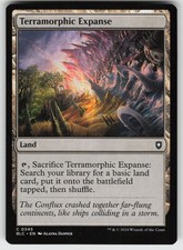 Terramorphic Expanse Commander: Bloomburrow 345 C NM MTG