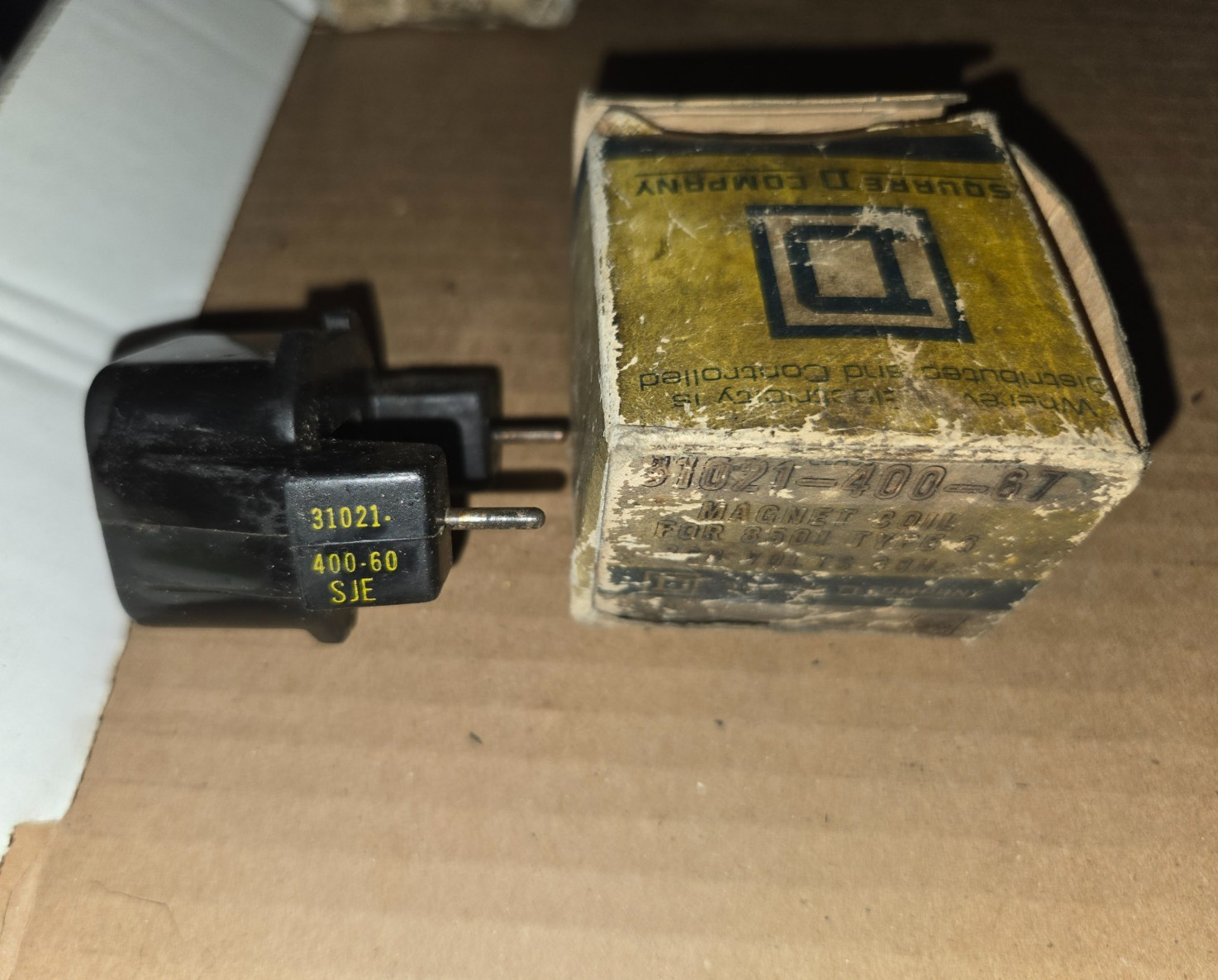 Square D 31021-400-67 Magnet Coil Class 8501 Type G 208 Volts 60HZ NEW