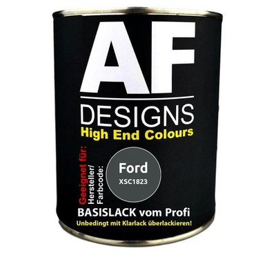 500ml Autolack für Ford XSC1823 Mid Grey  Autolack Spritzfertig