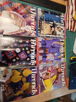 6 1992 Retro Threads Magazines (DEC 1990/JAN 1991) marked 92A pic part of descri