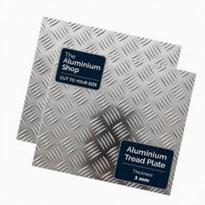 Aluminium Checker Plate Sheet Tread Chequer Plate 1.5mm to 4.5mm Cut to Any Size