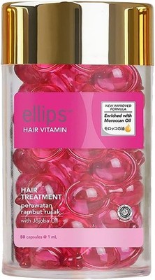 Ellips Hair Vitamin Hair Treatment Enriched Moroccan Oil - 50 Capsule