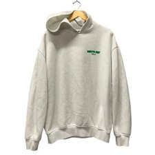 White Fox Offstage Hoodie Womens M/L Vol 3 Glacier Gray Green Puff Pullover