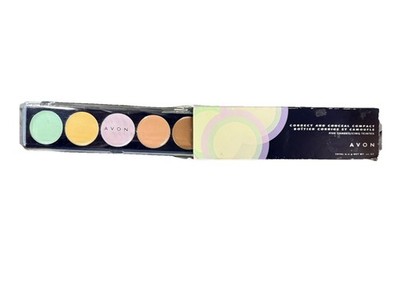   Avon Correct and Conceal Compact Vintage Color Corrector Palette Rare