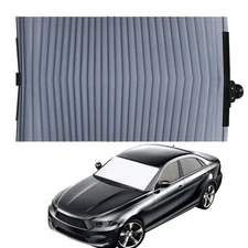 Front Car Retractable Windshield Sun Shade Visor SUV Window Folding Block Cover