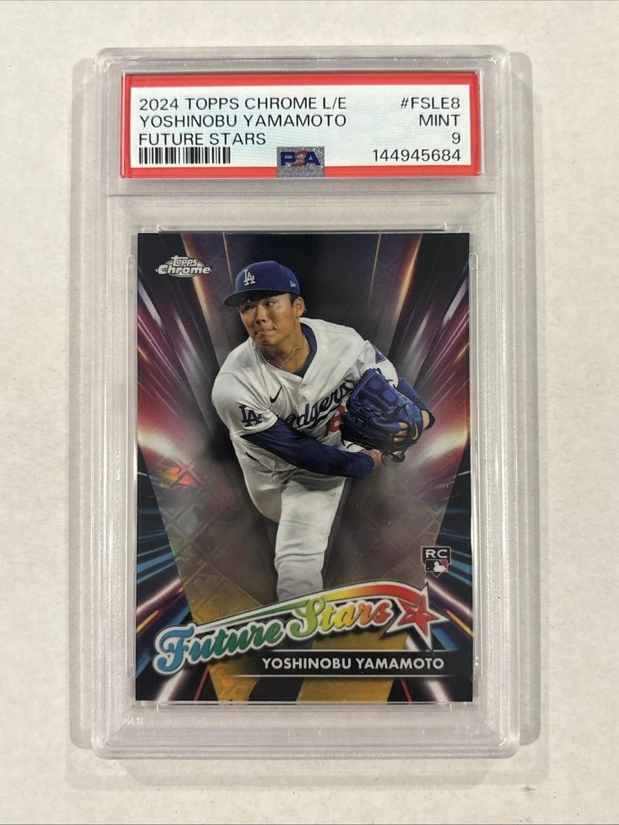 2024 Topps Chrome Logofractor Edition - Yoshinobu Yamamoto #FSLE-8