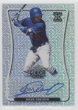 2020 Leaf Metal Draft Silver Mojo Diego Cartaya #BA-DC2 Auto 10no