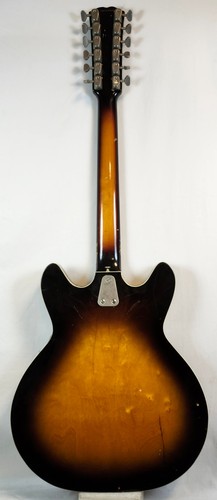 Hagstrom Vintage 1967 Viking 12 Hollowbody 12 String Guitar VSB - Picture 10 of 16