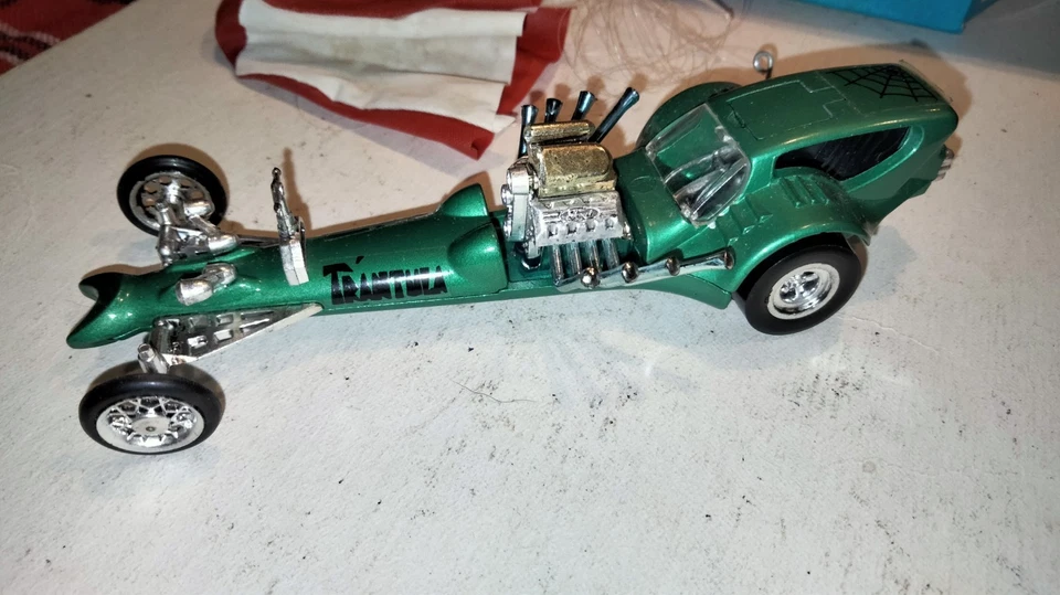 Mattel Dragster Trantula serie Sputafuoco ruote Bruciapista 1969-70 1/43 - Immagine 4 di 4