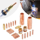 MIG Welding Gun Accessory Kit .035" Tip-Nozzle-Diffuser for Miller M-25/M-40.