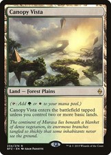 Canopy Vista - Normal LP MTG Battle for Zendikar