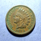 1895 Indian Cent  XF