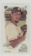 2019 Topps Allen & Ginter Mini Allen & Ginter Logo Back Cionel Perez #204 d5h