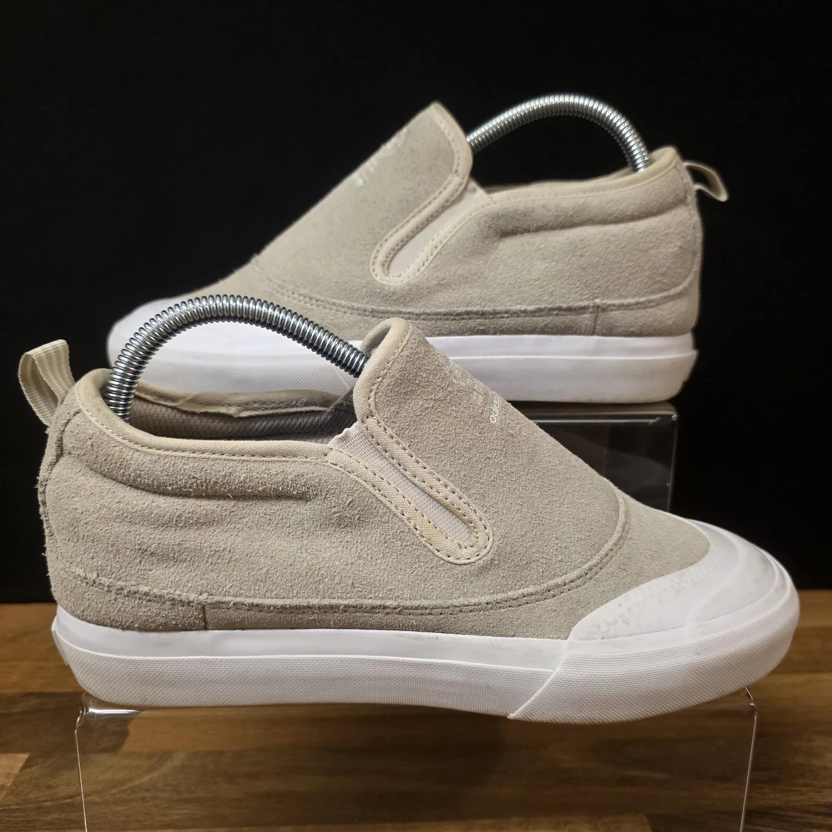 adidas gazelle silver green womens HQ4721 Gray White Shmoofoil Slip RX Adidas Skateboarding Suede Shoes F   Southside Skatepark Skateshop