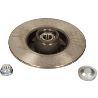 Maxgear 2X Bremsscheibe Hinten Ø240Mm Voll FüR Renault Clio III BR0/1 CR0/1
