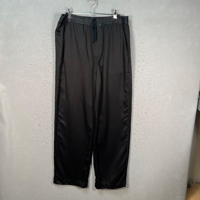 CDLP Mens Size 48 Black Home Suit Trousers 100% Lyocell Elastic Waist Pants