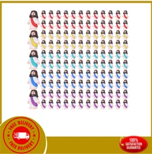 Barydat 200Pack Mini Jesus Figurines Bulk Tiny Jesus Figures Pocket(Multicolor)