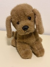 Russ Berrie Scraps Puppy Dog Vintage Brown Stuffed Animal