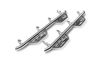 N-Fab HPC1473QC-SS Podium Stainless Steel Step (2 Steps) For Silverado/Sierra