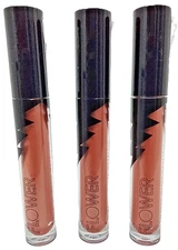 4 x NEW Flower Beauty Miracle Matte Finish Metallic Liquid Lip #10 FOILED ROSE