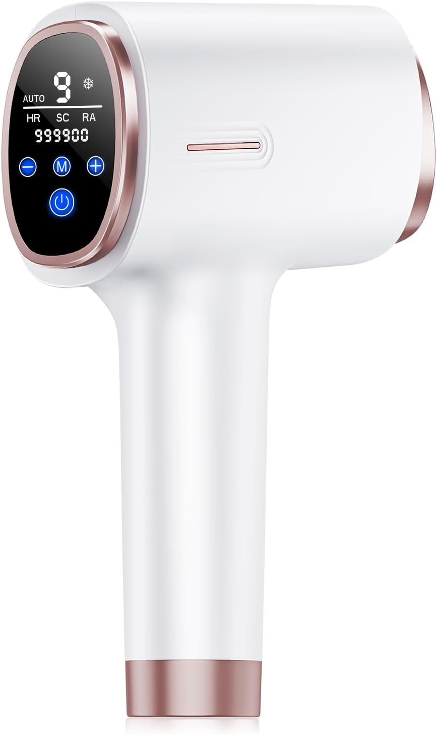 Epilatore IPL Raffreddamento Istantaneo | Luce Rossa 600-1200nm