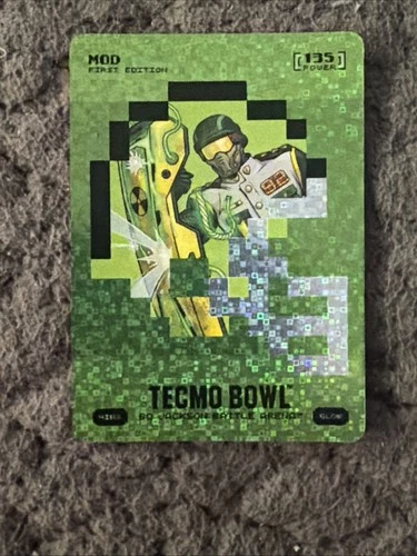 Bo Jackson Battle Arena Tecmo Bowl MOD GLOW Helmet Icon SSP Reggie White