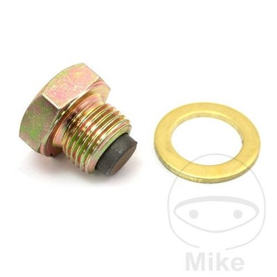 JMP Titanium Magnetic Oil Drain Screw with Gasket M14X1.25 MM