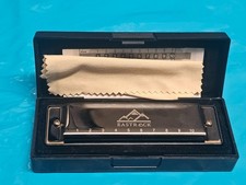 EASTTOP 10Hole Diatonic Harmonica C Blues Harmonica for Beginner Adult Kid Gift