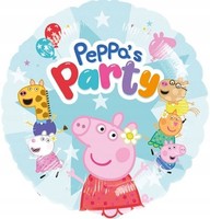 Folienballon Peppa Pig Peppa´S Party 43 Cm