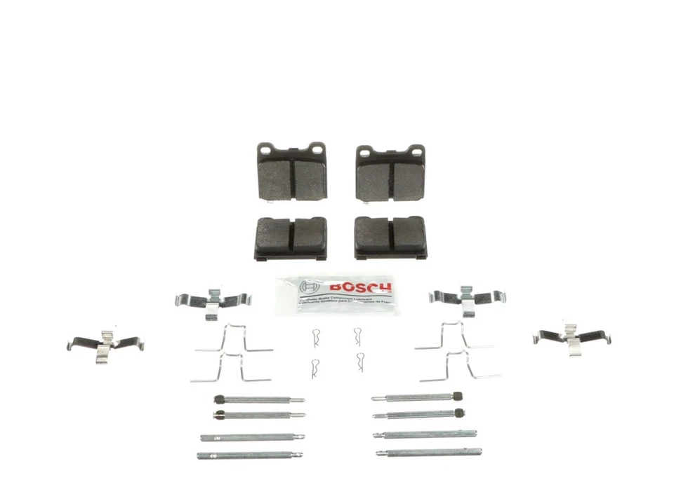 Bosch BE31H BE45H Kit Pastillas Freno Cerámica Azul Delanteras Traseras Foto 2 de 4