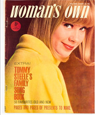 Tommy Steele The Honeycombs Agatha Christie WOMAN'S OWN MAGAZINE NOVEMBER 1964
